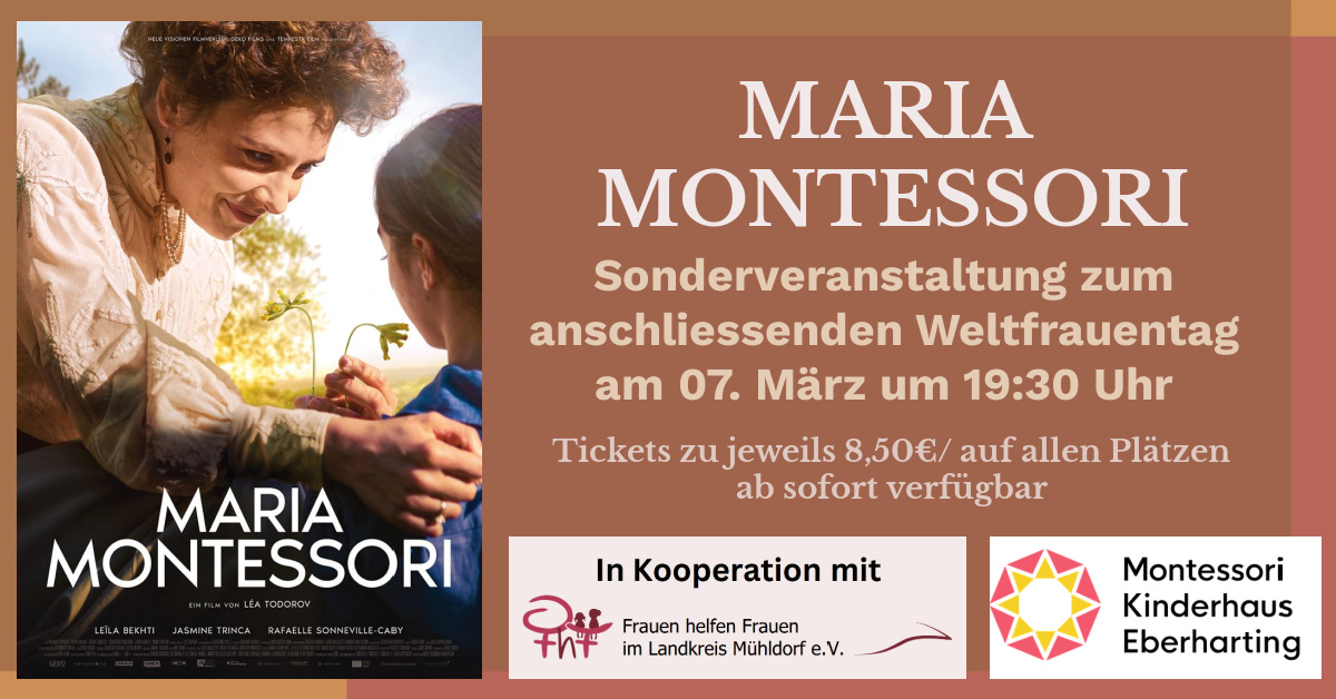 Sonderveranstaltung Maria Montessori
